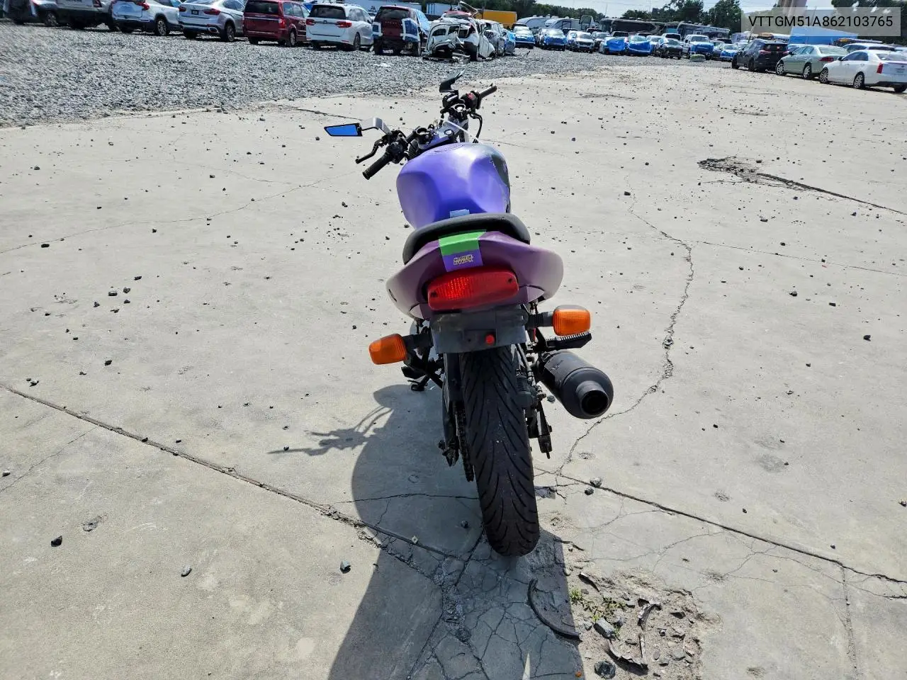 2006 Suzuki Gs500 Fk VIN: VTTGM51A862103765 Lot: 61507686