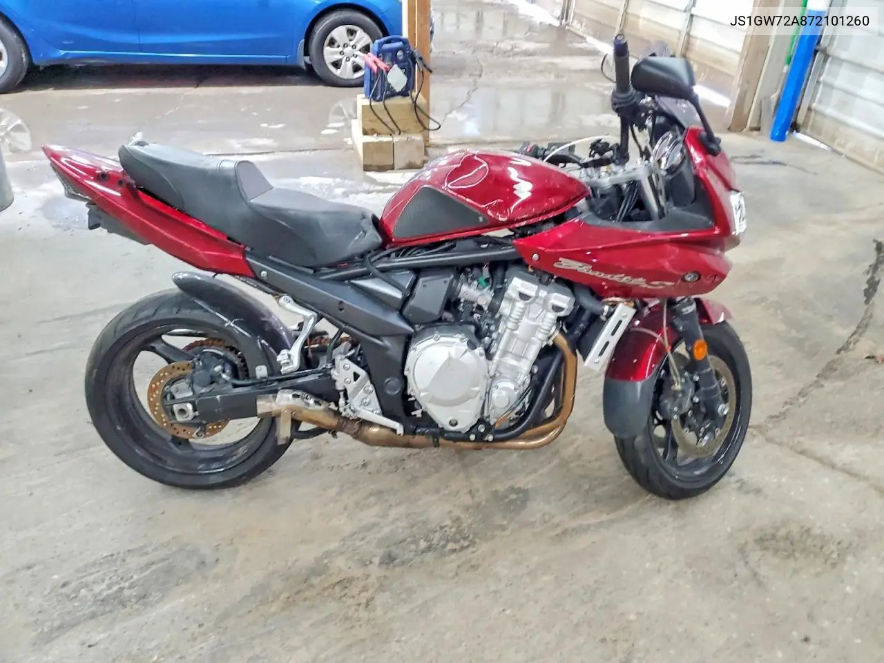 2007 Suzuki Gsf1250 S VIN: JS1GW72A872101260 Lot: 56228576