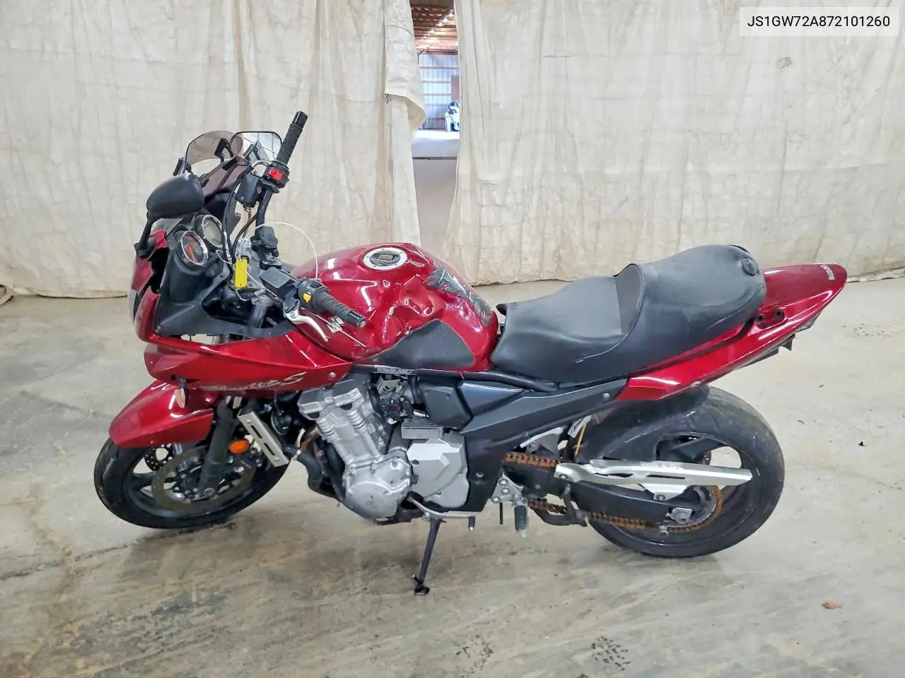 2007 Suzuki Gsf1250 S VIN: JS1GW72A872101260 Lot: 56228576