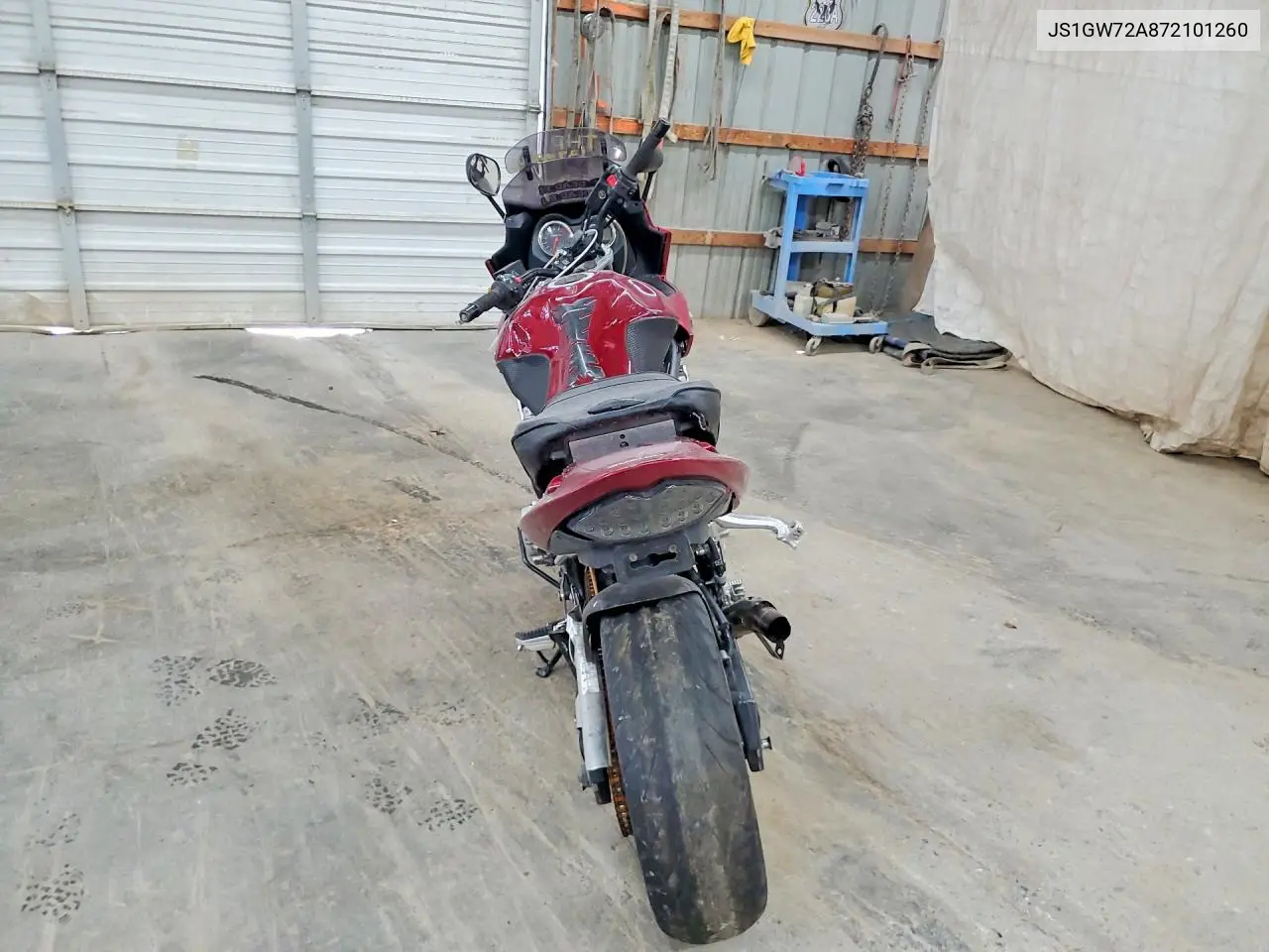 2007 Suzuki Gsf1250 S VIN: JS1GW72A872101260 Lot: 56228576