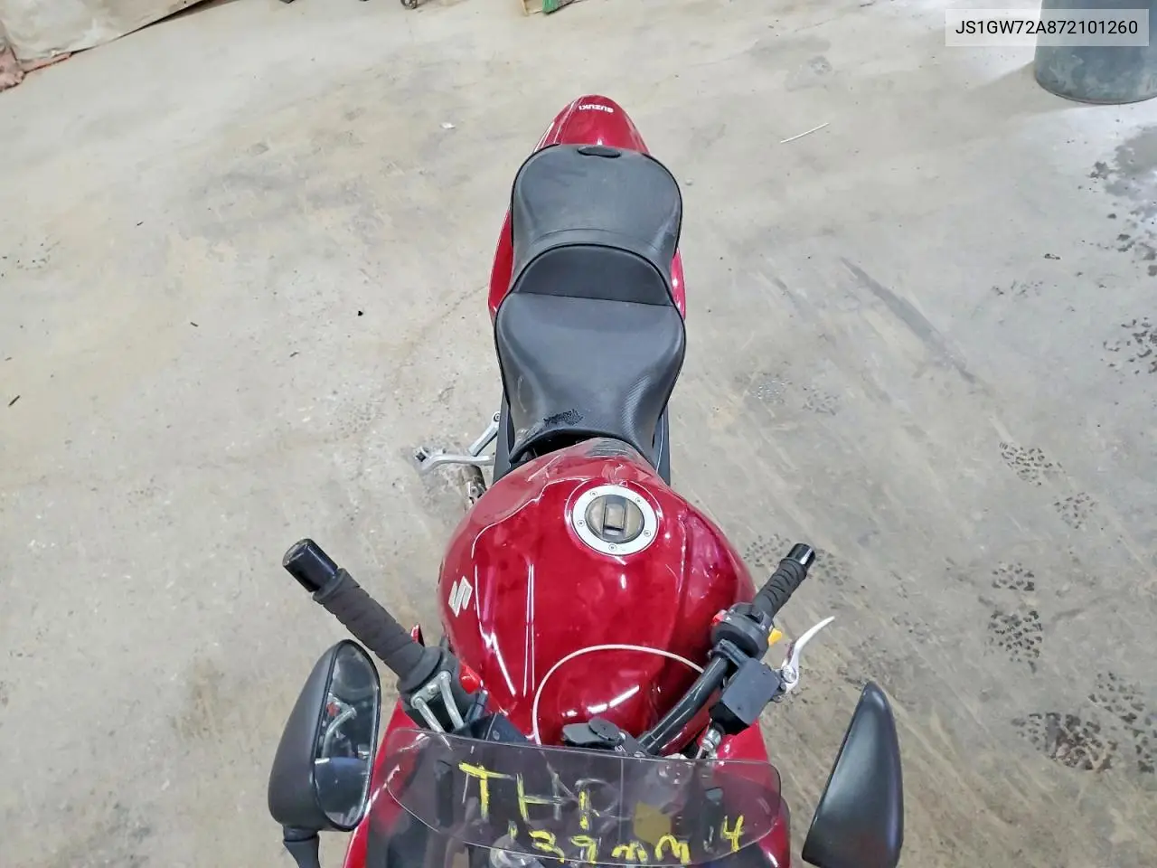 2007 Suzuki Gsf1250 S VIN: JS1GW72A872101260 Lot: 56228576