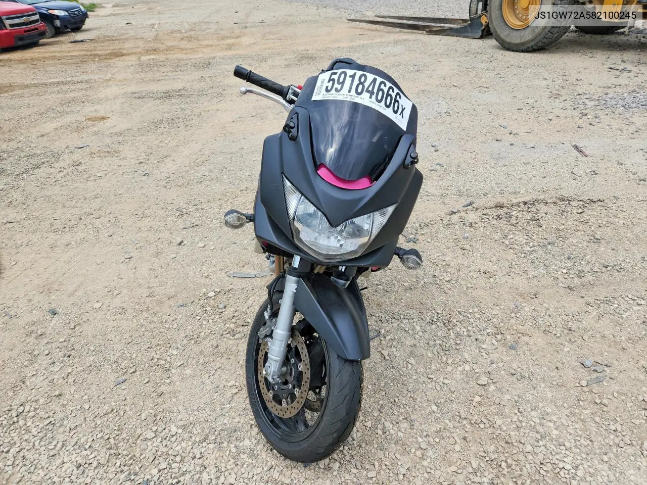 2008 Suzuki Gsf1250 VIN: JS1GW72A582100245 Lot: 59184666