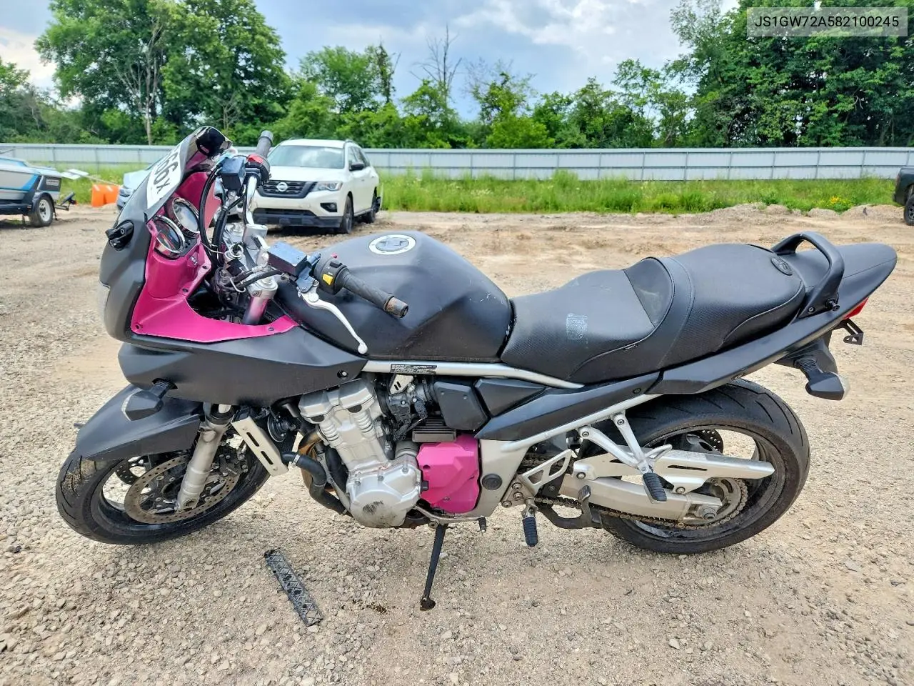 2008 Suzuki Gsf1250 VIN: JS1GW72A582100245 Lot: 59184666
