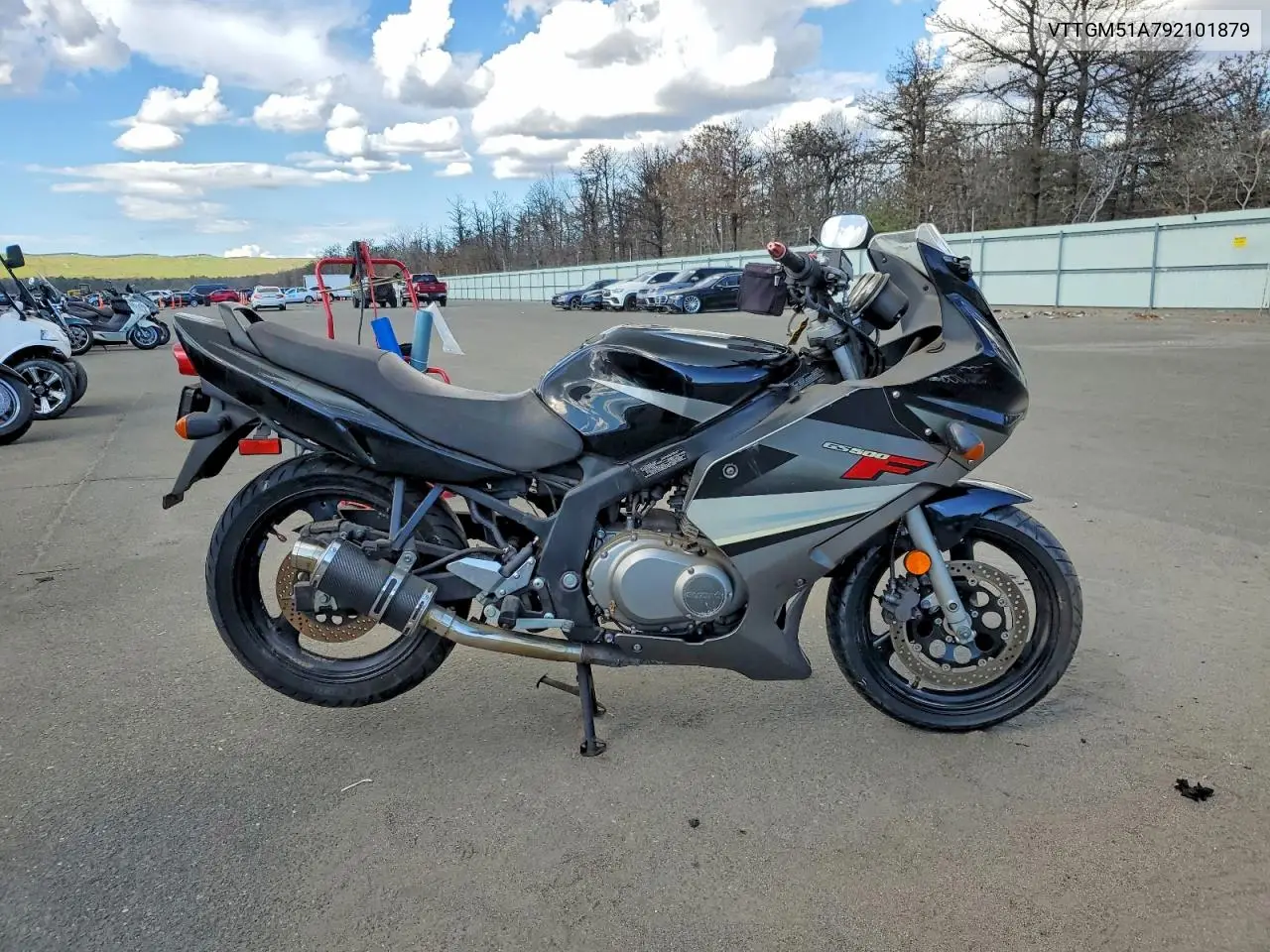 2009 Suzuki Gs500 VIN: VTTGM51A792101879 Lot: 50282866