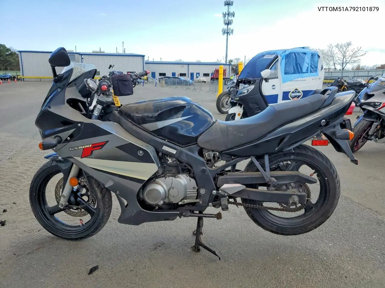 2009 Suzuki Gs500 VIN: VTTGM51A792101879 Lot: 50282866
