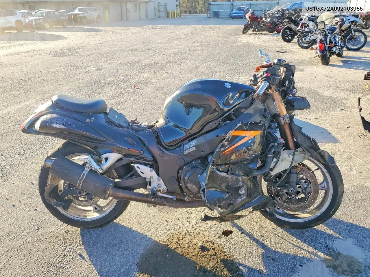 2009 Suzuki Gsx1300 R VIN: JS1GX72A092103956 Lot: 98043545