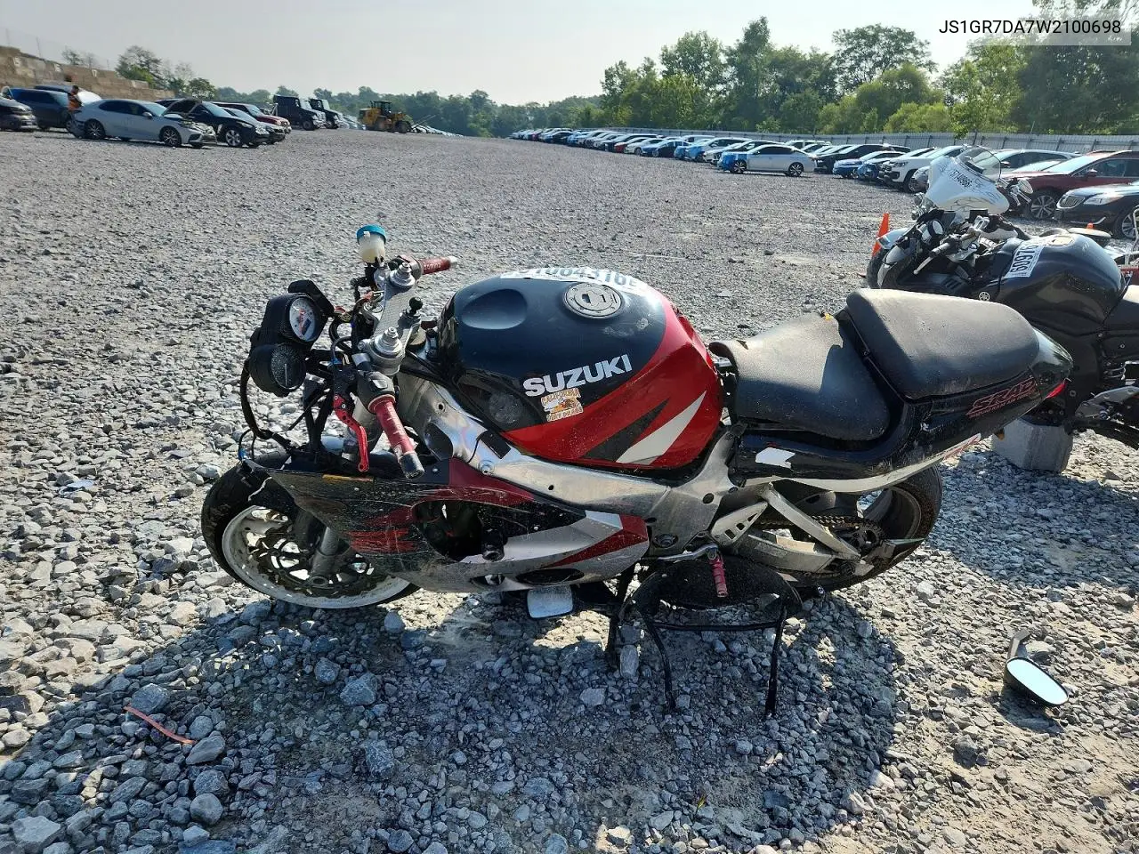 1998 Suzuki Gsx-R750 VIN: JS1GR7DA7W2100698 Lot: 61064316