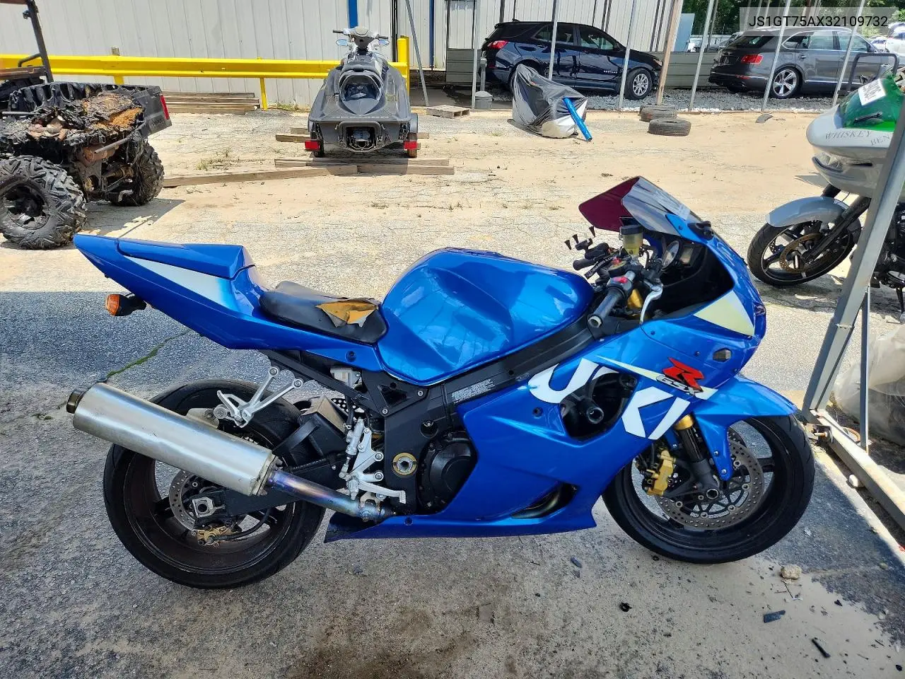 2003 Suzuki Gsx-R1000 VIN: JS1GT75AX32109732 Lot: 60553476
