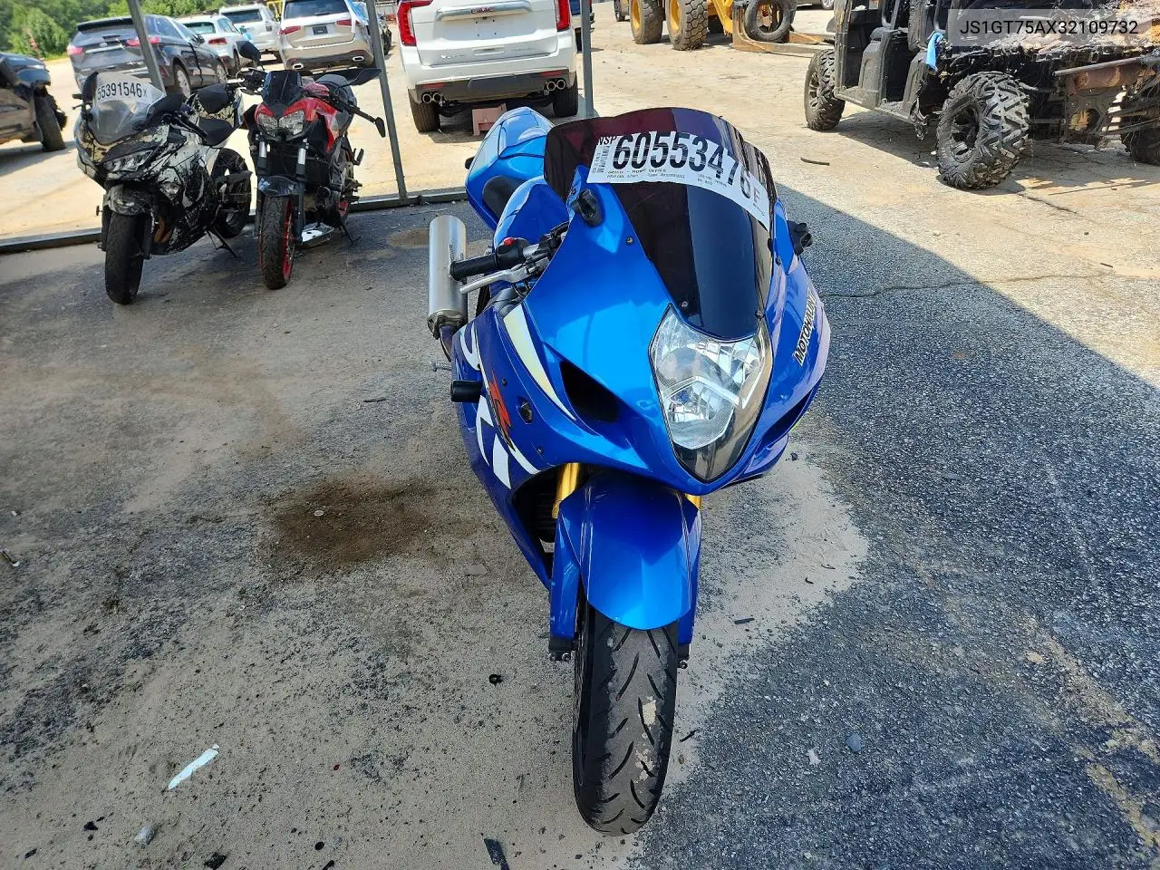 2003 Suzuki Gsx-R1000 VIN: JS1GT75AX32109732 Lot: 60553476
