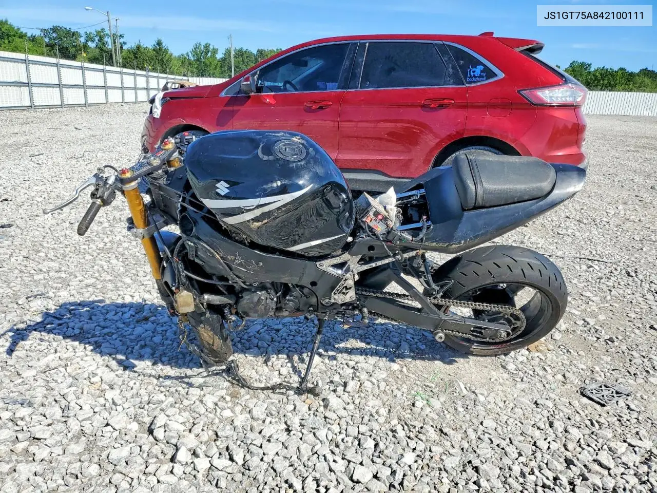 2004 Suzuki Gsx-R1000 VIN: JS1GT75A842100111 Lot: 57161806