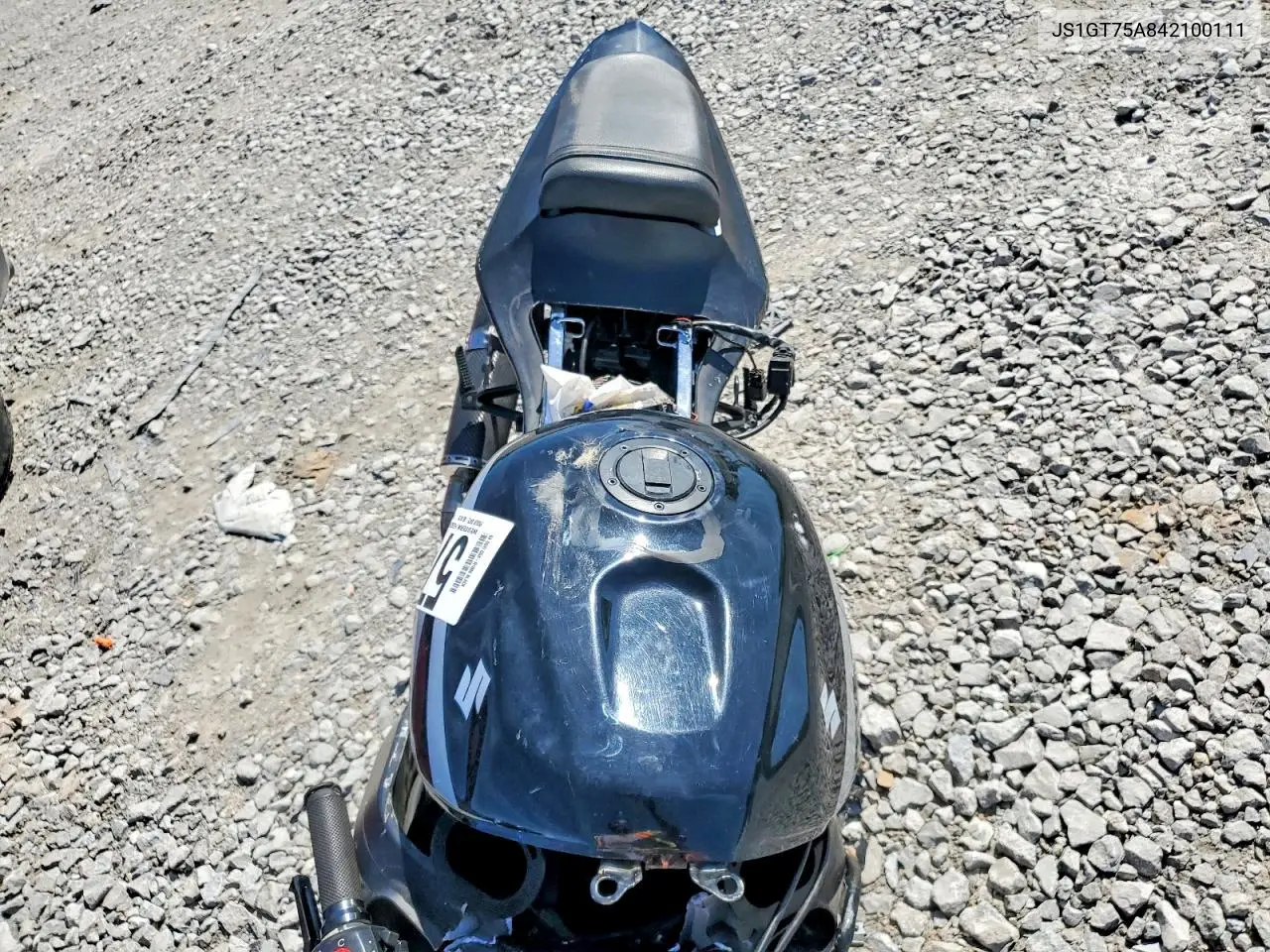2004 Suzuki Gsx-R1000 VIN: JS1GT75A842100111 Lot: 57161806