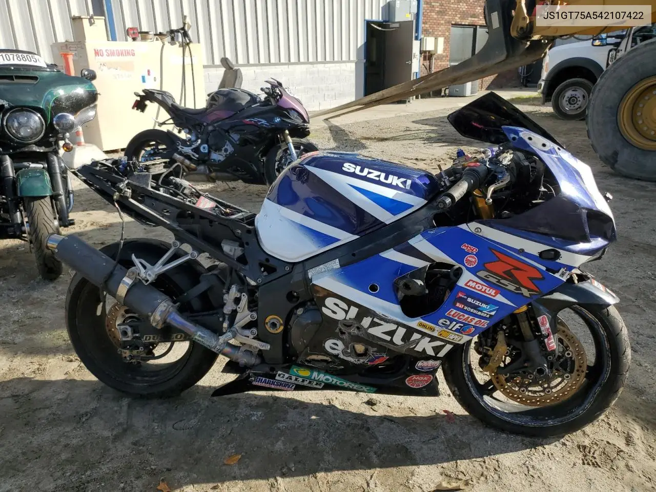 2004 Suzuki Gsx-R1000 VIN: JS1GT75A542107422 Lot: 91478465
