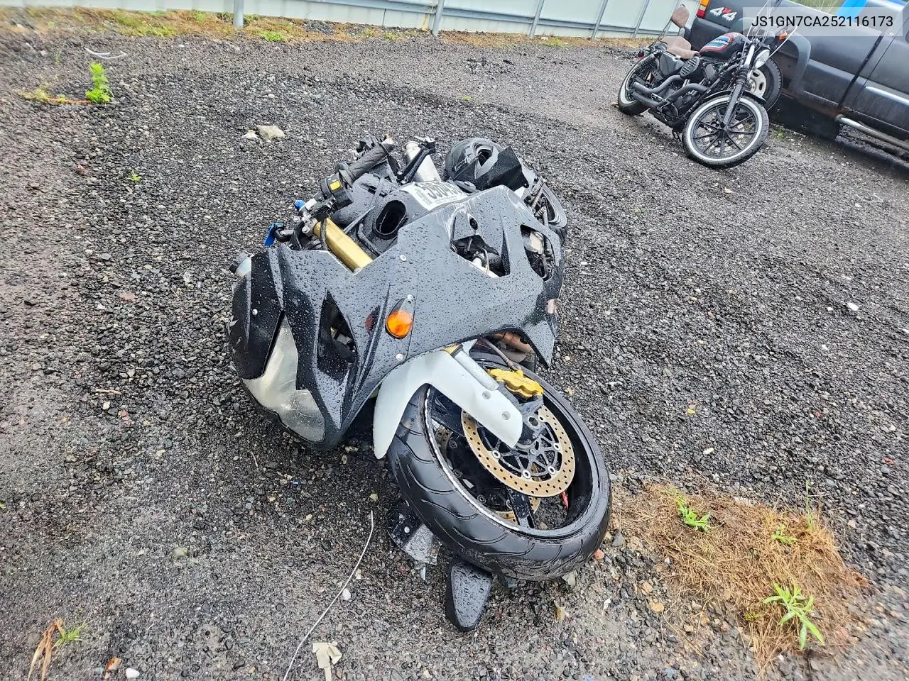 2005 Suzuki Gsx-R600 K VIN: JS1GN7CA252116173 Lot: 59649346