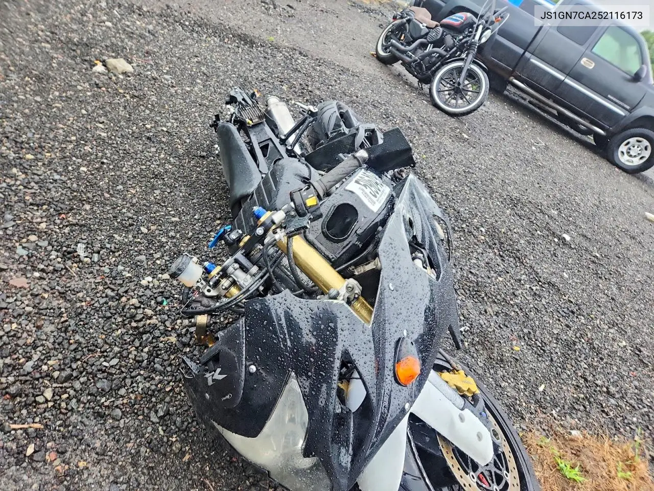 2005 Suzuki Gsx-R600 K VIN: JS1GN7CA252116173 Lot: 59649346