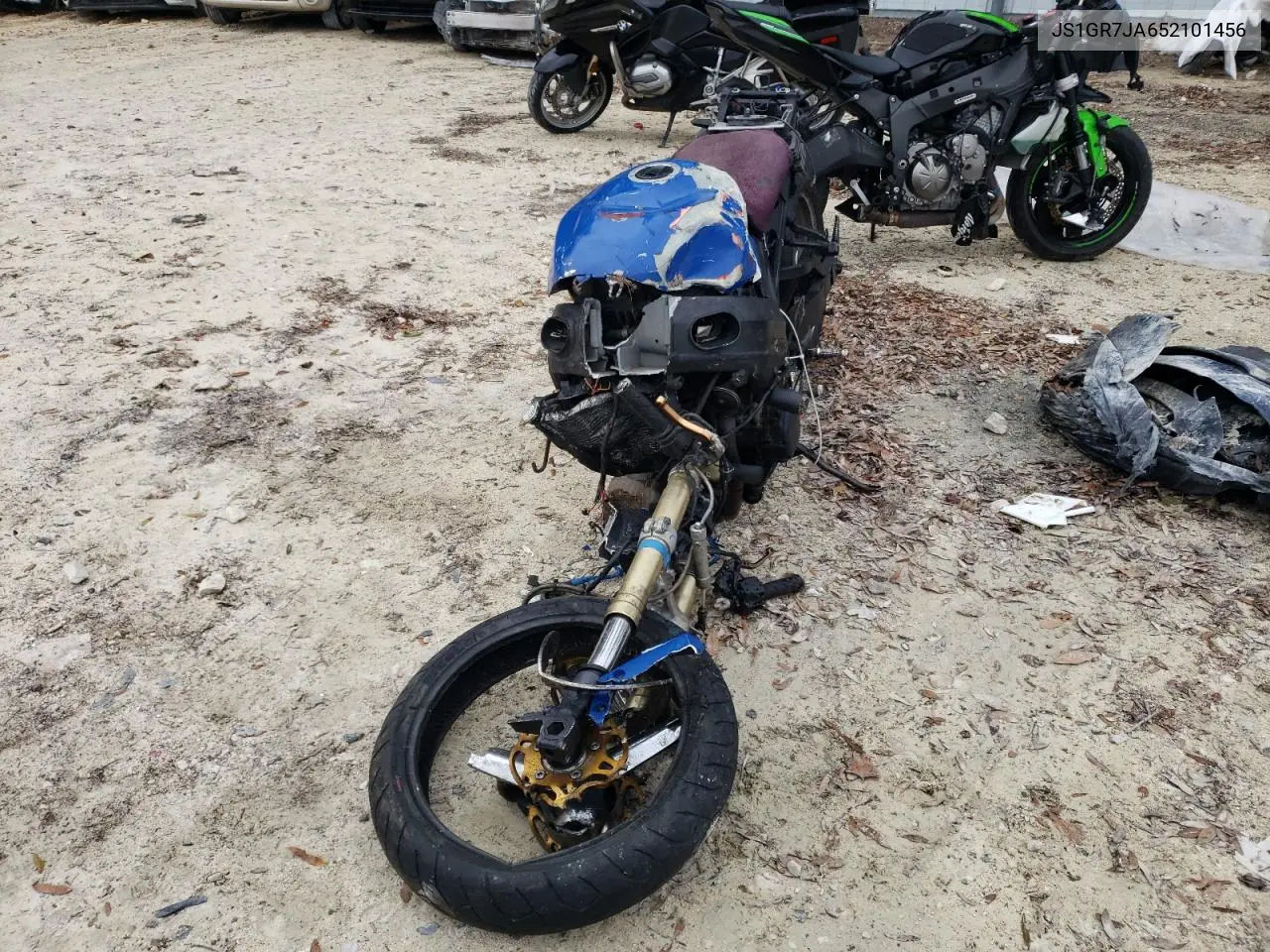 2005 Suzuki Gsx-R750 K VIN: JS1GR7JA652101456 Lot: 61490166