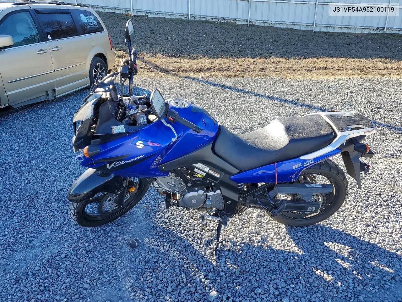 2005 Suzuki Dl650 K VIN: JS1VP54A952100119 Lot: 73320005