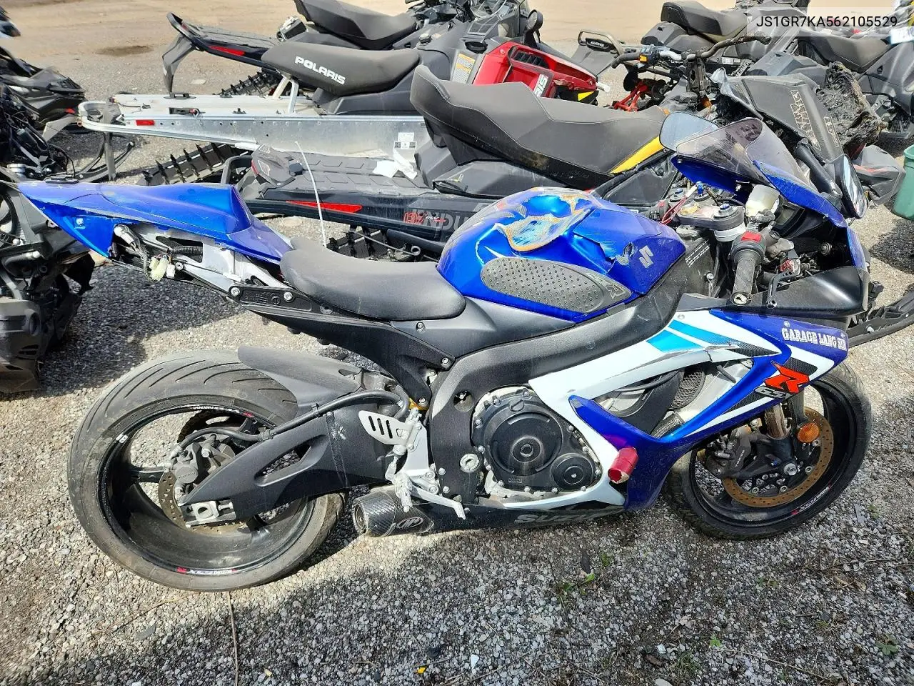 2006 Suzuki Gsx-R750 K6 VIN: JS1GR7KA562105529 Lot: 51336706