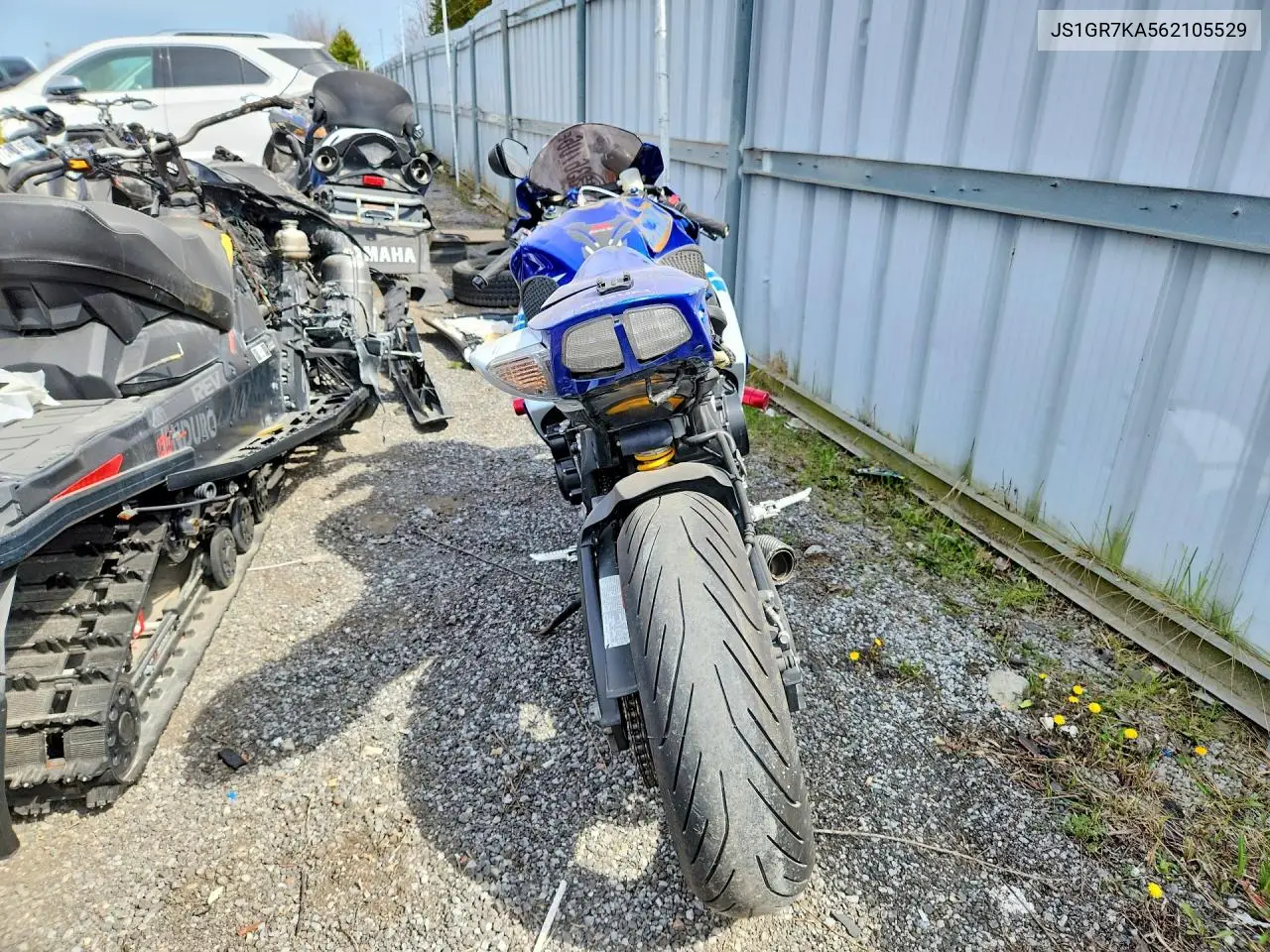 2006 Suzuki Gsx-R750 K6 VIN: JS1GR7KA562105529 Lot: 51336706