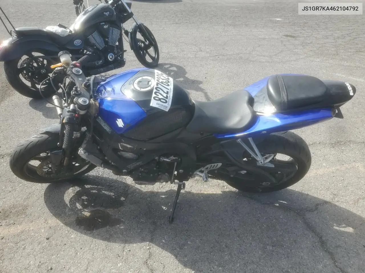 2006 Suzuki Gsx-R750 K6 VIN: JS1GR7KA462104792 Lot: 51374336