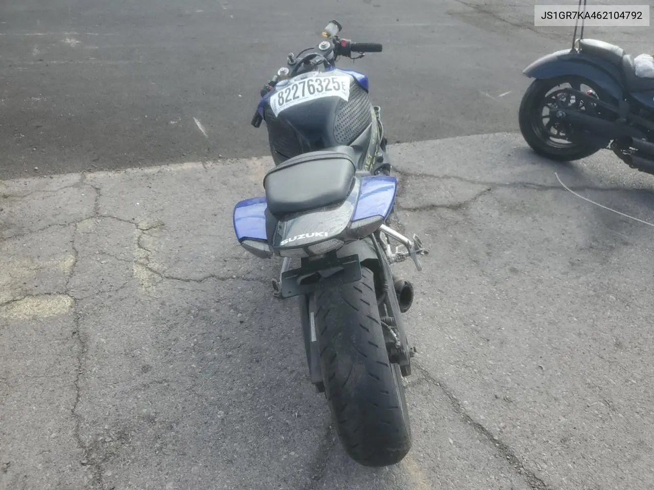 2006 Suzuki Gsx-R750 K6 VIN: JS1GR7KA462104792 Lot: 51374336