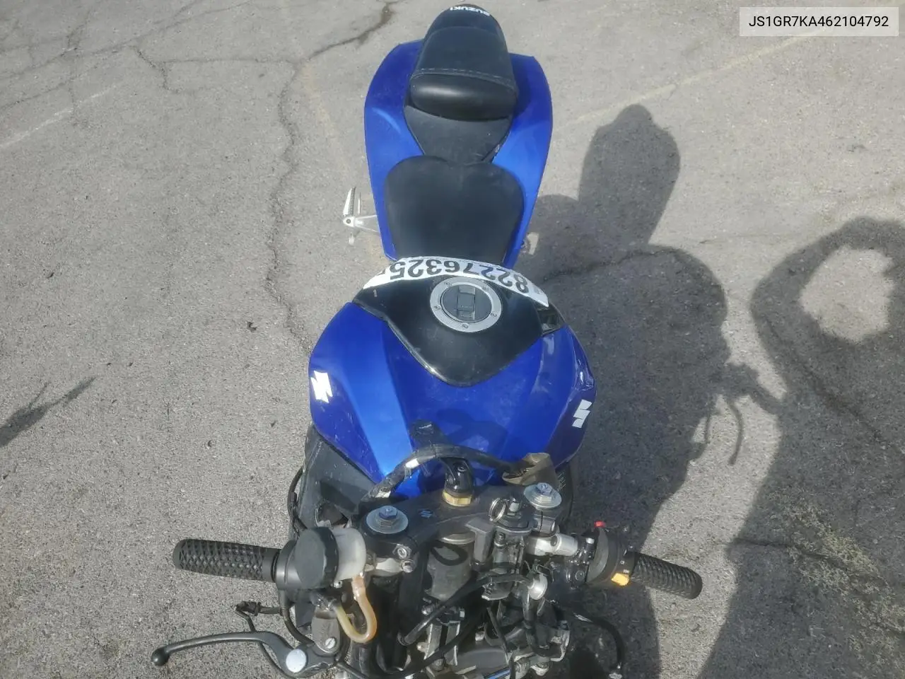 2006 Suzuki Gsx-R750 K6 VIN: JS1GR7KA462104792 Lot: 51374336