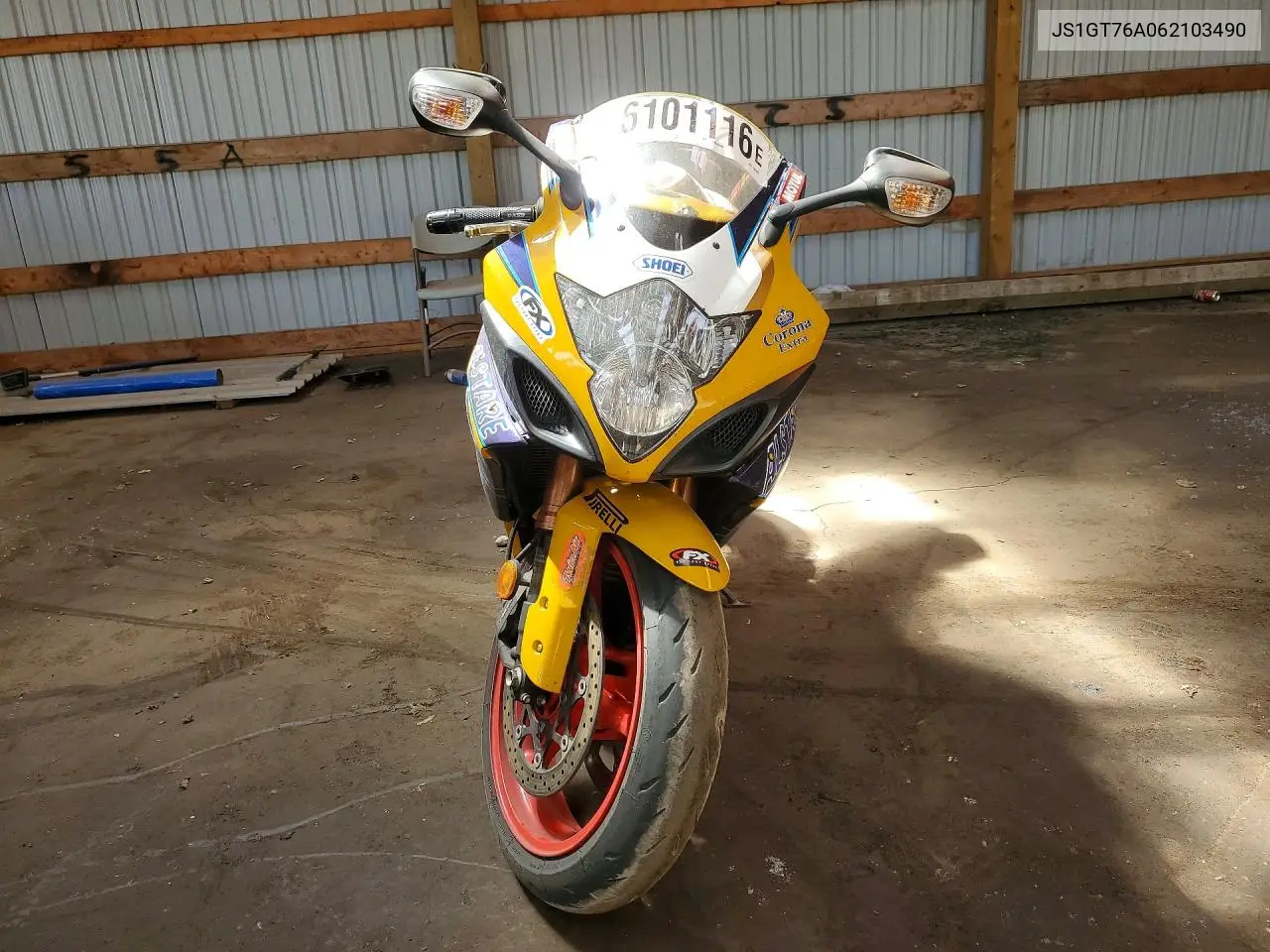 2006 Suzuki Gsx-R1000 VIN: JS1GT76A062103490 Lot: 56101116