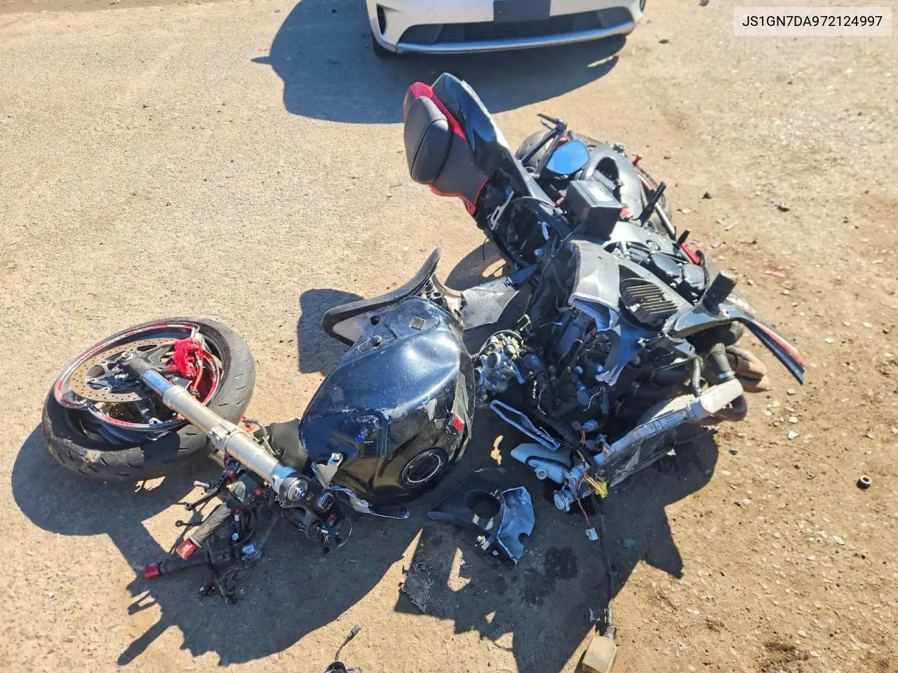 2007 Suzuki Gsx-R600 VIN: JS1GN7DA972124997 Lot: 48062126