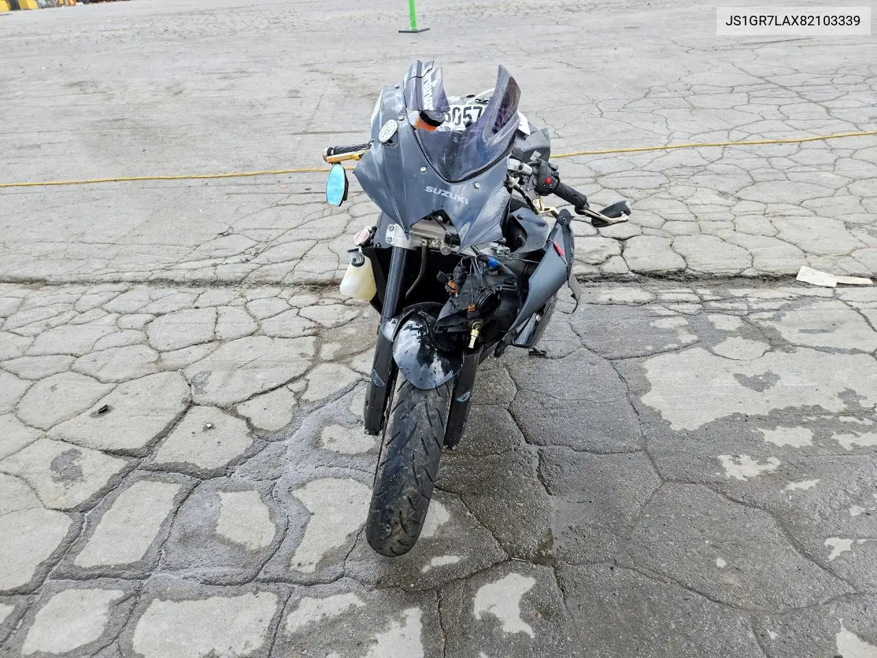 2008 Suzuki Gsx-R750 VIN: JS1GR7LAX82103339 Lot: 55057956