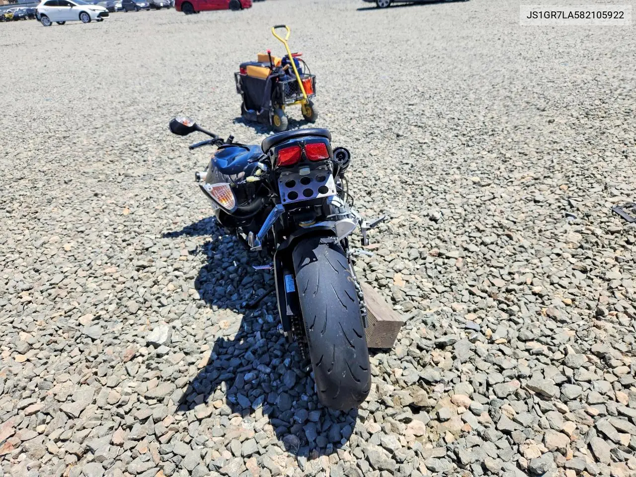 2008 Suzuki Gsx-R750 VIN: JS1GR7LA582105922 Lot: 61369826