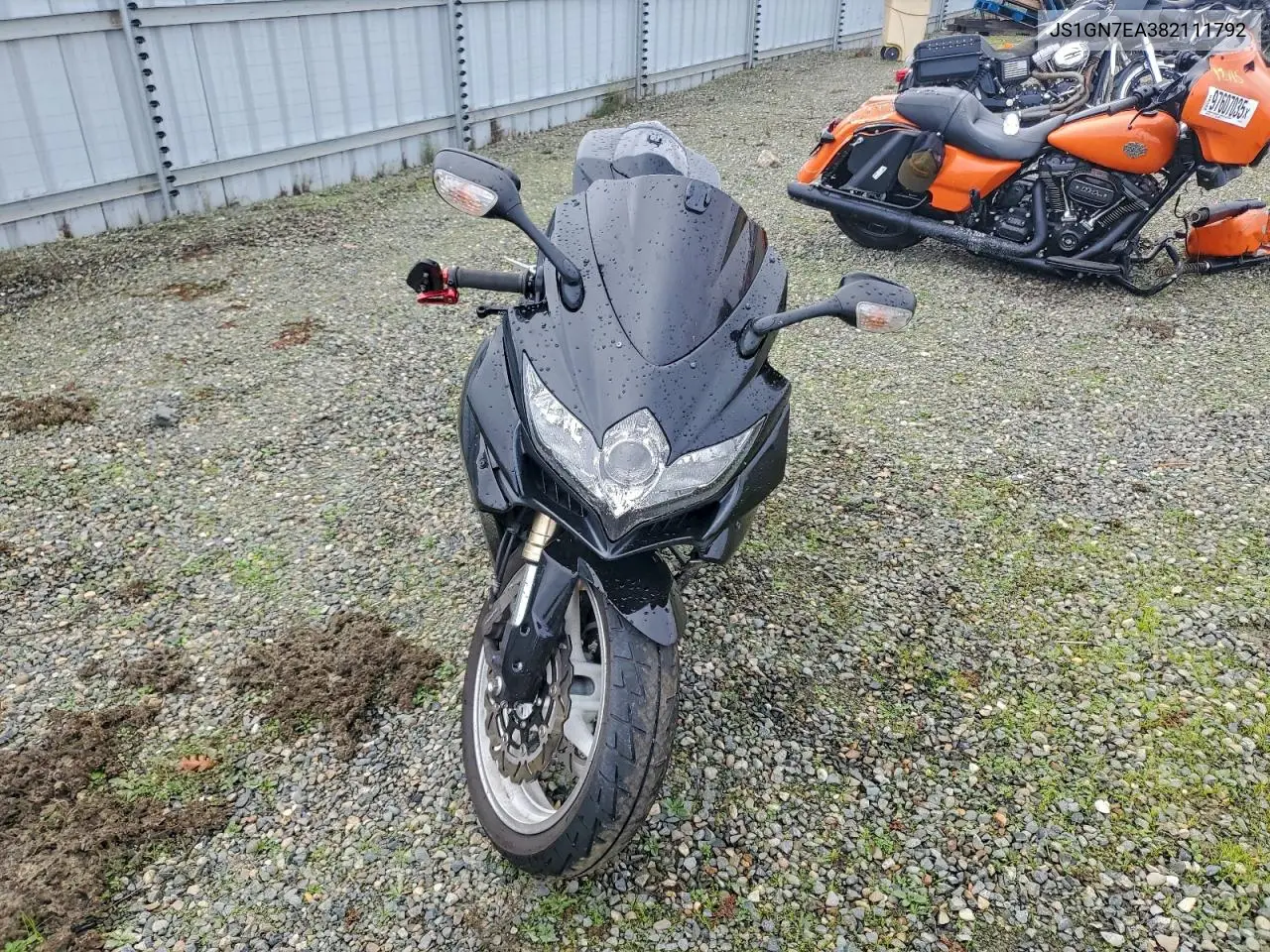 JS1GN7EA382111792 2008 Suzuki Gsx-R600