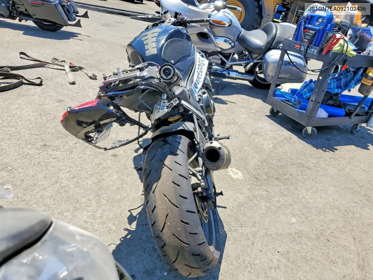 2009 Suzuki Gsx-R600 VIN: JS1GN7EA092102436 Lot: 61385966