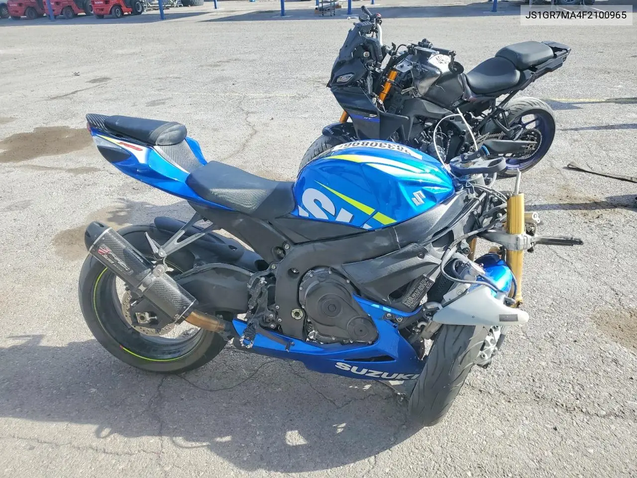 2015 Suzuki Gsx-R750 VIN: JS1GR7MA4F2100965 Lot: 48330896