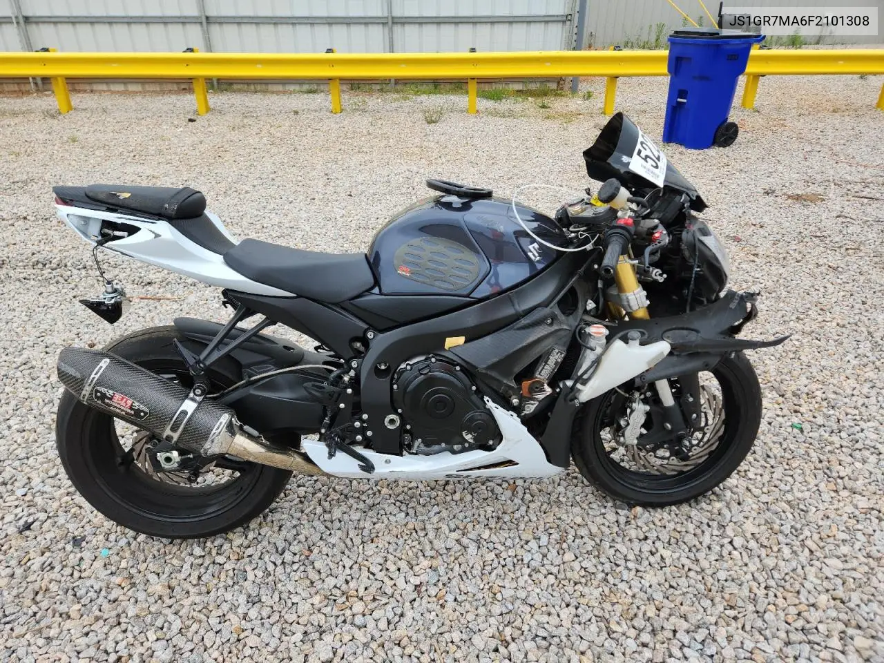 2015 Suzuki Gsx-R750 VIN: JS1GR7MA6F2101308 Lot: 52230376