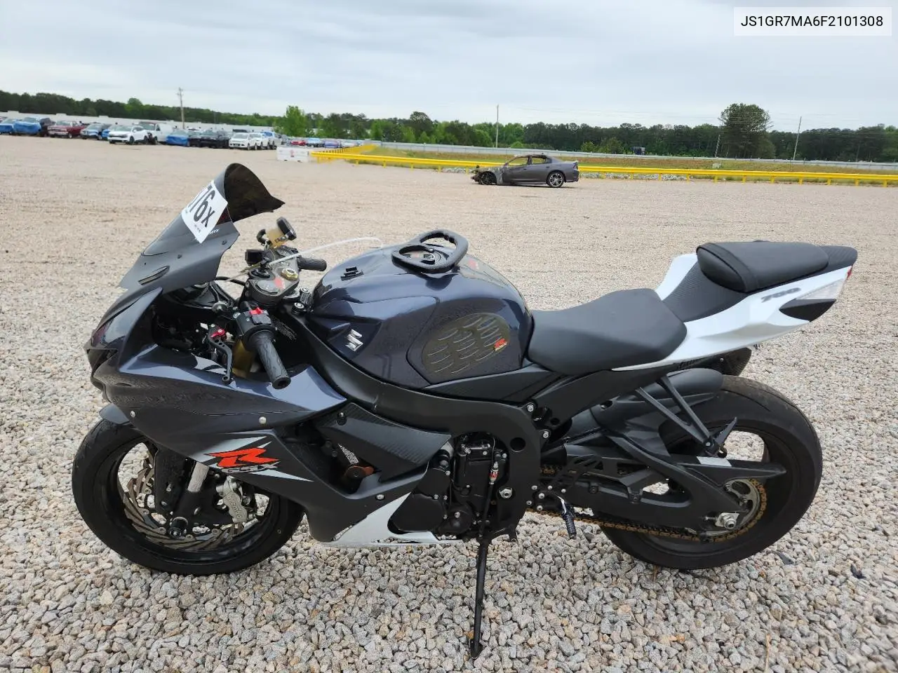 2015 Suzuki Gsx-R750 VIN: JS1GR7MA6F2101308 Lot: 52230376