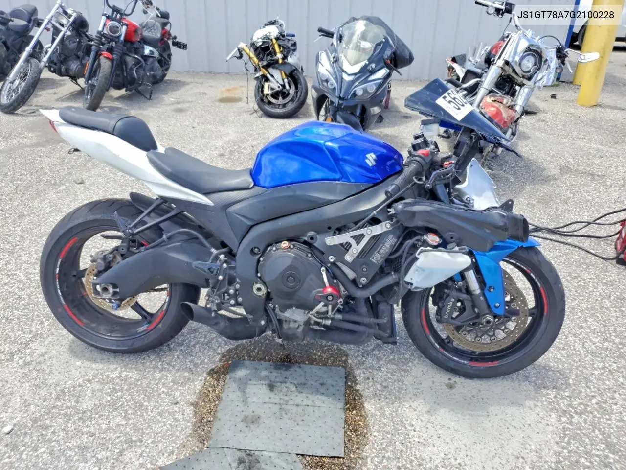 2016 Suzuki Gsx-R1000 VIN: JS1GT78A7G2100228 Lot: 56268186