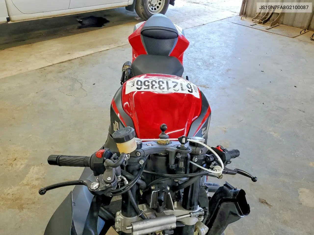 2016 Suzuki Gsx-R600 VIN: JS1GN7FA8G2100087 Lot: 61213356