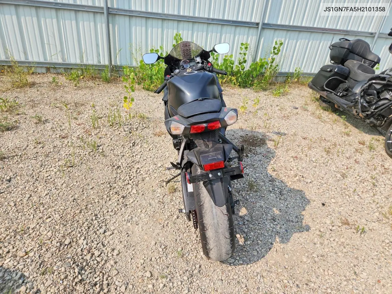 2017 Suzuki Gsx-R600 VIN: JS1GN7FA5H2101358 Lot: 61893616
