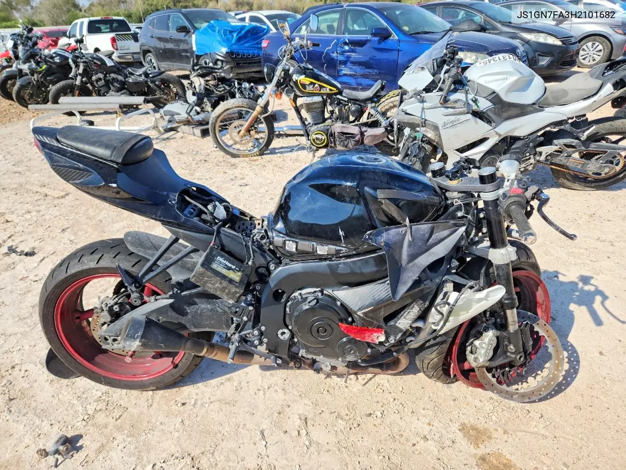 2017 Suzuki Gsx VIN: JS1GN7FA3H2101682 Lot: 99452645