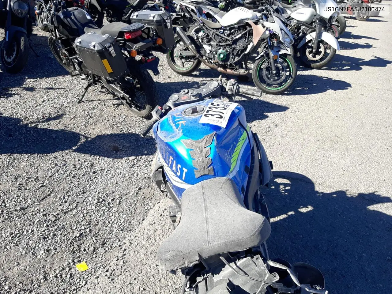 2018 Suzuki Gsx-R600 VIN: JS1GN7FA5J2100474 Lot: 41962866