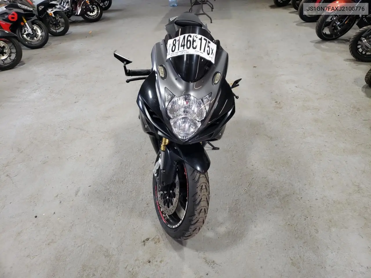 2018 Suzuki Gsx-R600 VIN: JS1GR7MA0J2100776 Lot: 49646336
