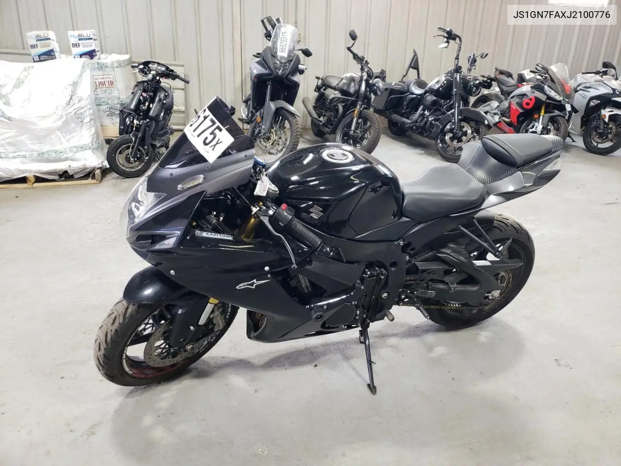 2018 Suzuki Gsx-R600 VIN: JS1GR7MA0J2100776 Lot: 49646336