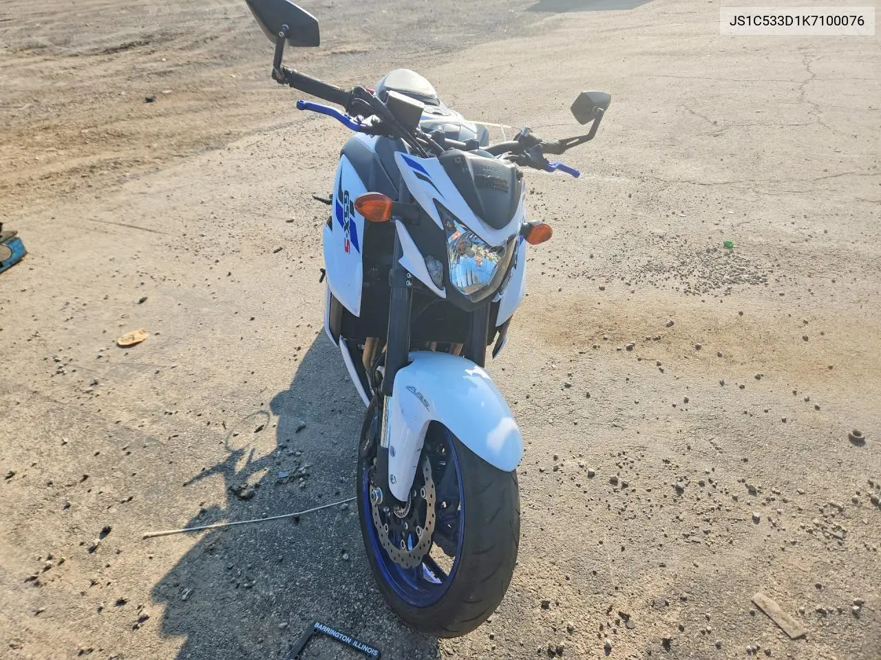2019 Suzuki Gsx-S750 M VIN: JS1C533D1K7100076 Lot: 60508576