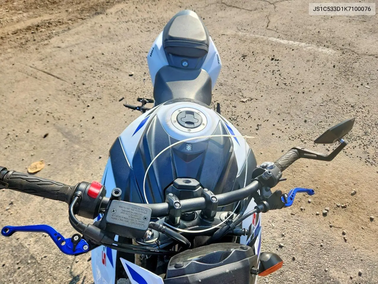2019 Suzuki Gsx-S750 M VIN: JS1C533D1K7100076 Lot: 60508576
