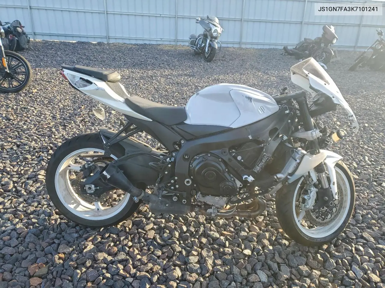 2019 Suzuki Gsx-R600 VIN: JS1GN7FA3K7101241 Lot: 73682025