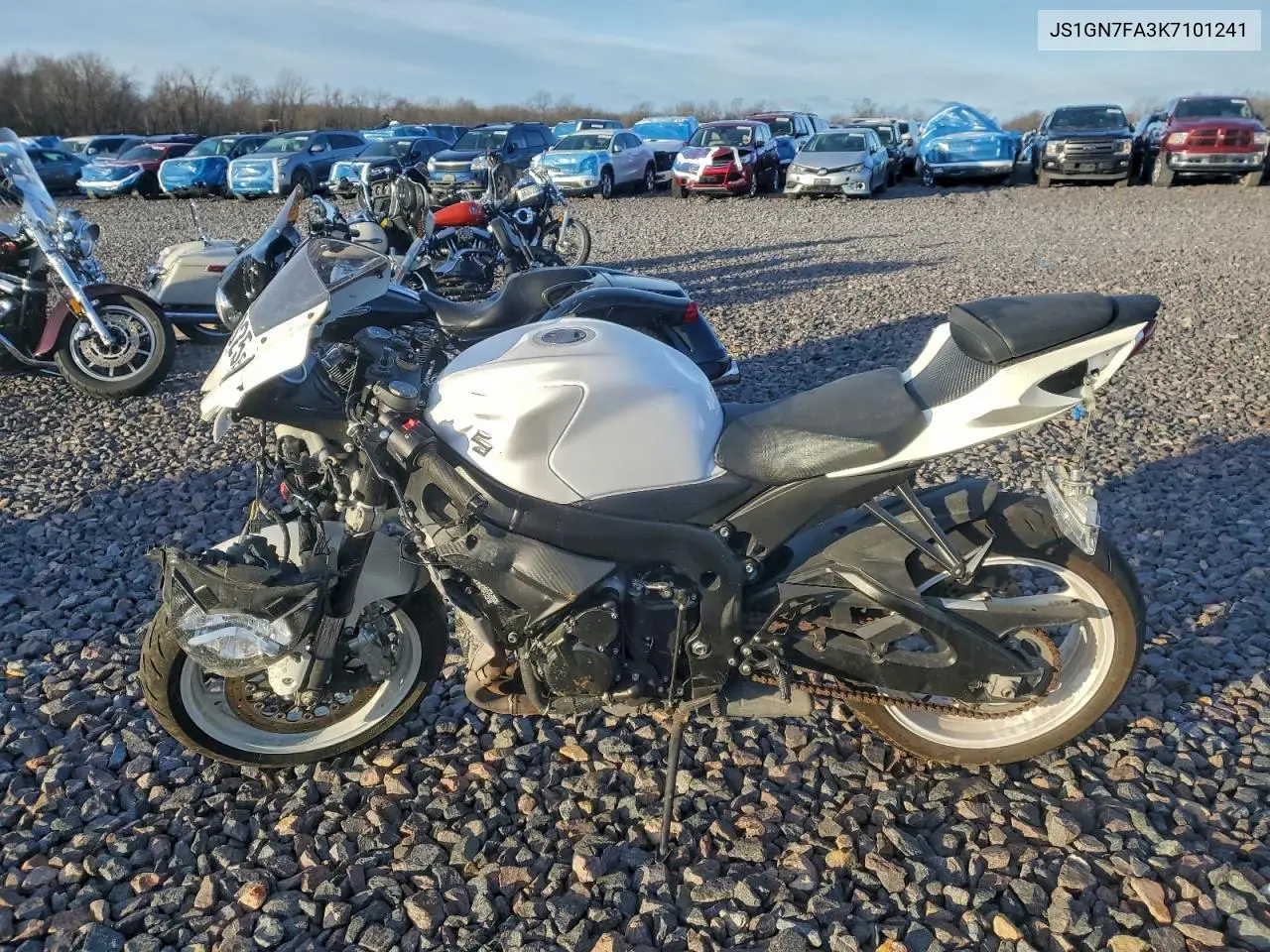2019 Suzuki Gsx-R600 VIN: JS1GN7FA3K7101241 Lot: 73682025