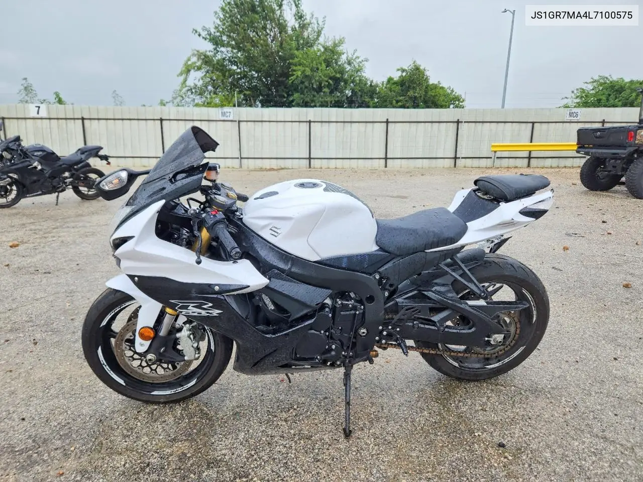 2020 Suzuki Gsx-R750 VIN: JS1GR7MA4L7100575 Lot: 61394646