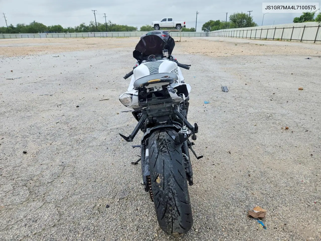 2020 Suzuki Gsx-R750 VIN: JS1GR7MA4L7100575 Lot: 61394646
