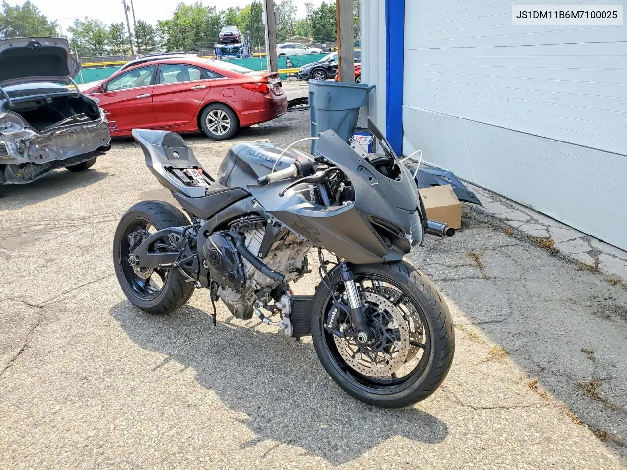 2021 Suzuki Gsx-R1000 VIN: JS1DM11B6M7100025 Lot: 85451305