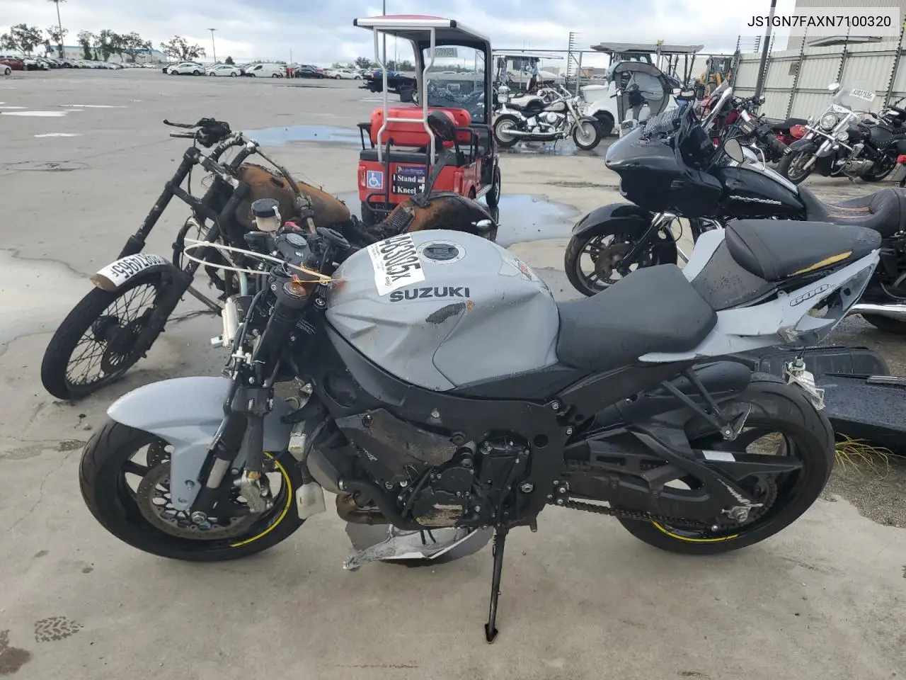 2022 Suzuki Cycle Vs VIN: JS16N7FAXN7100320 Lot: 90483025