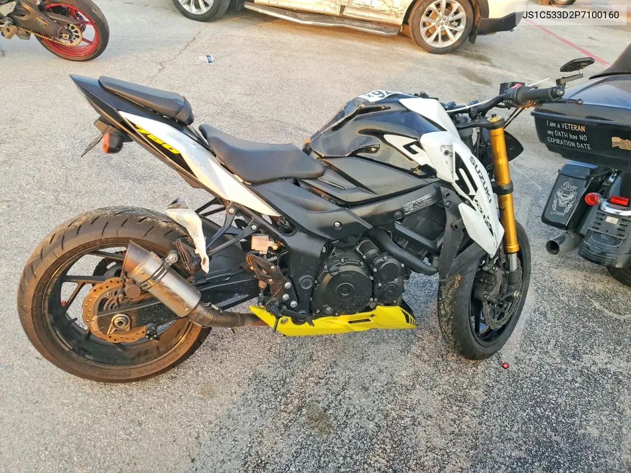 2023 Suzuki Gsx-S750 M VIN: JS1C533D2P7100160 Lot: 55357176